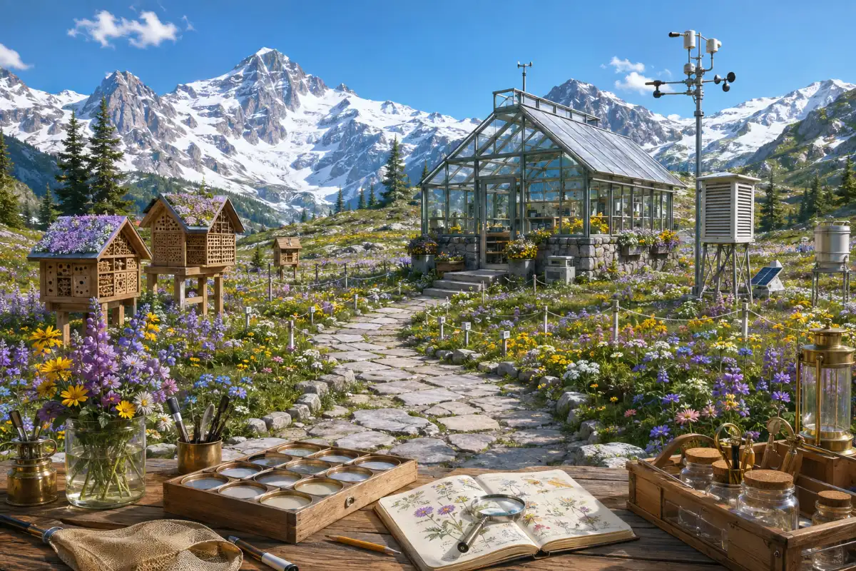 Alpine Pollinator Station
