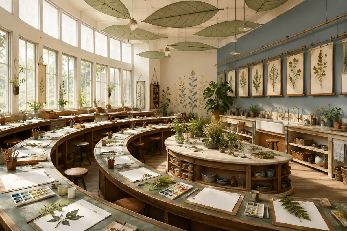 Botanical Illustration Classroom