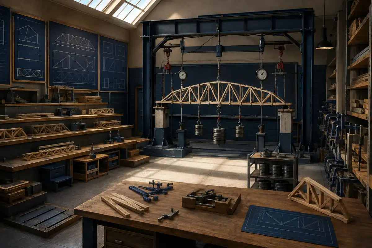 Bridge Model Load-Test Classroom