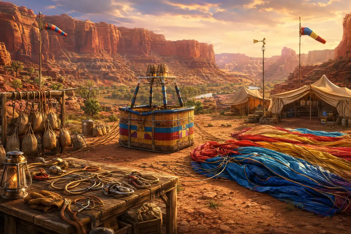 Canyon Balloon Launch Yard