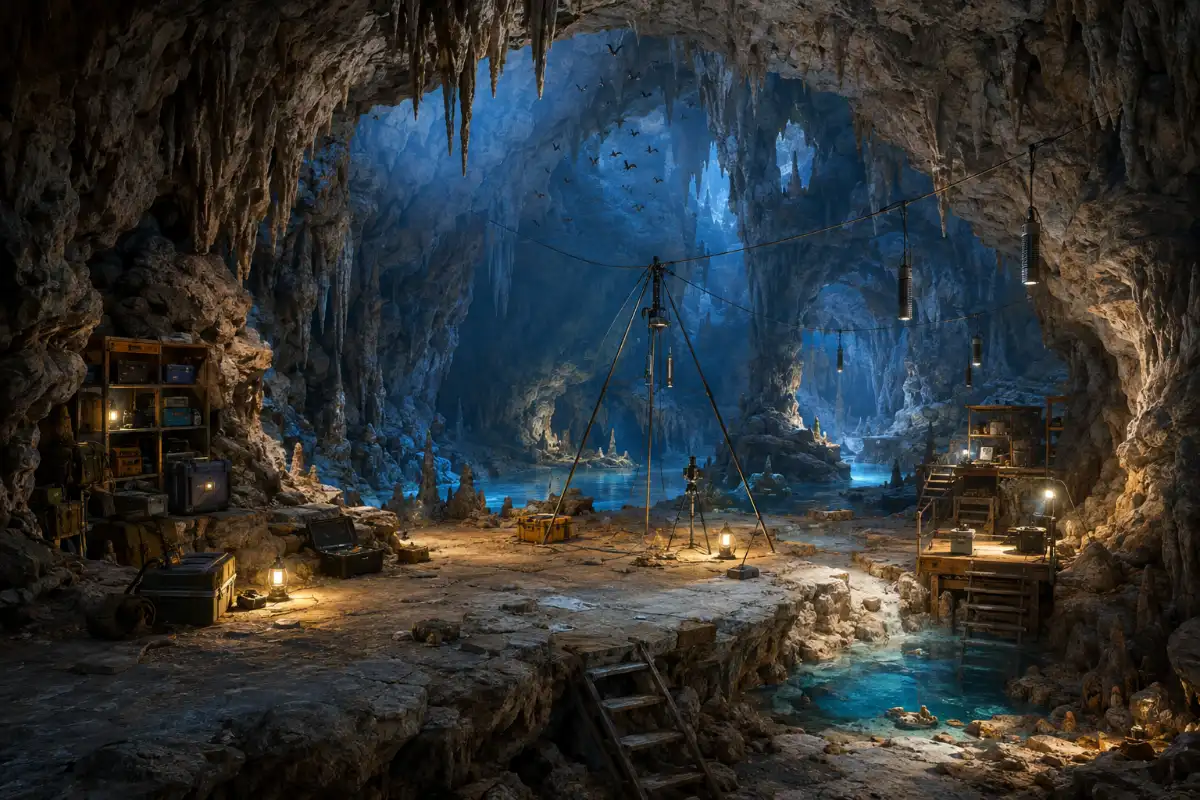 Cave Bat Echo Survey Station