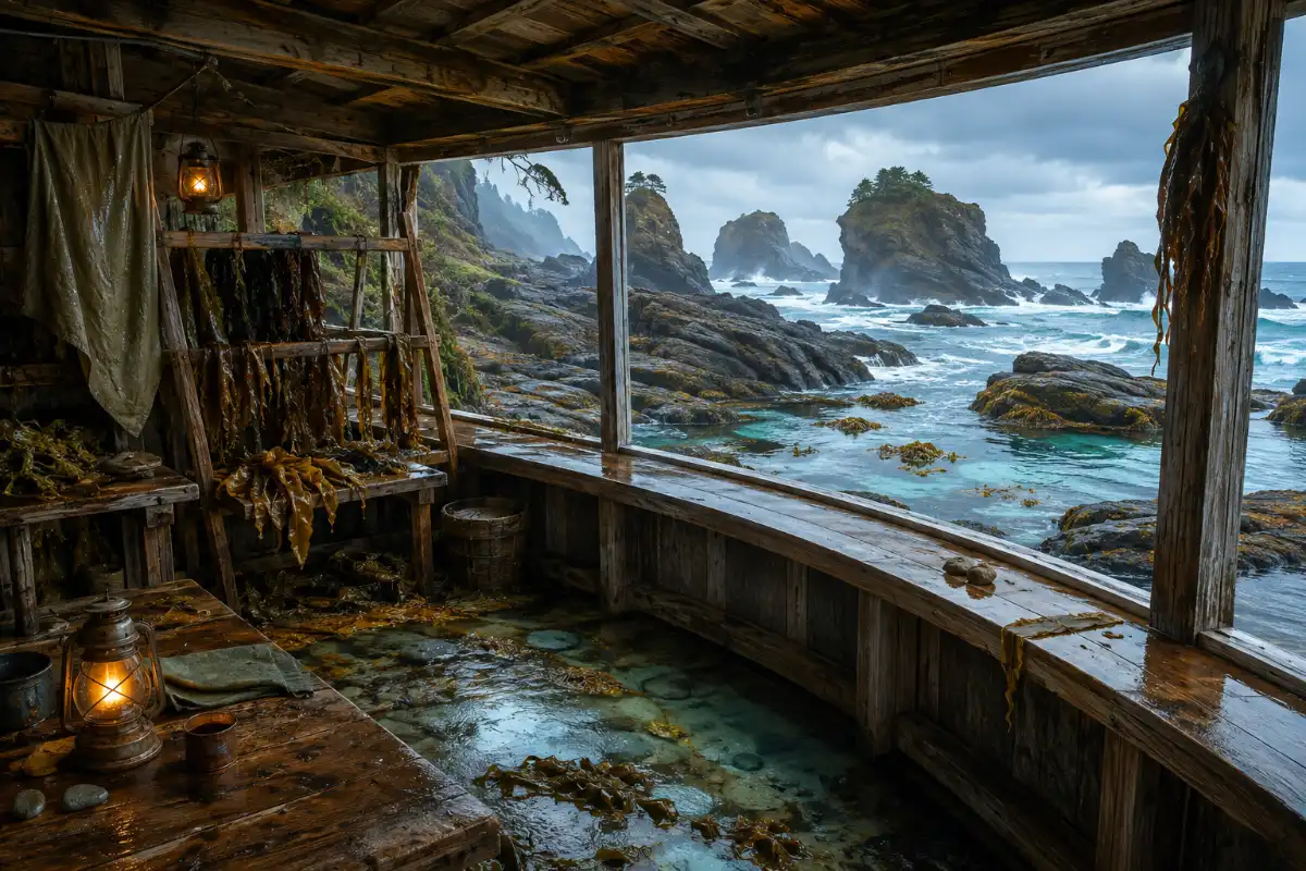 Coastal Otter Kelp Survey Shelter