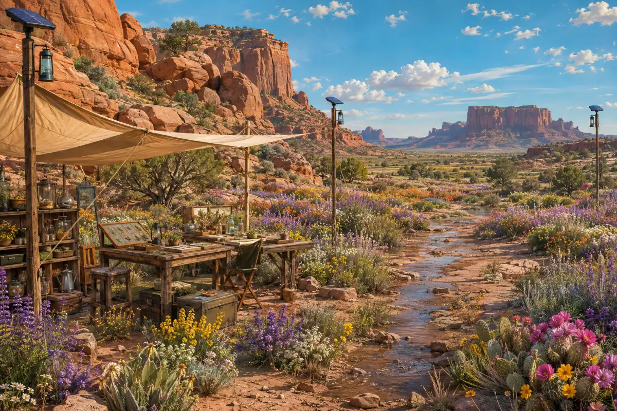 Desert Wildflower Field Camp