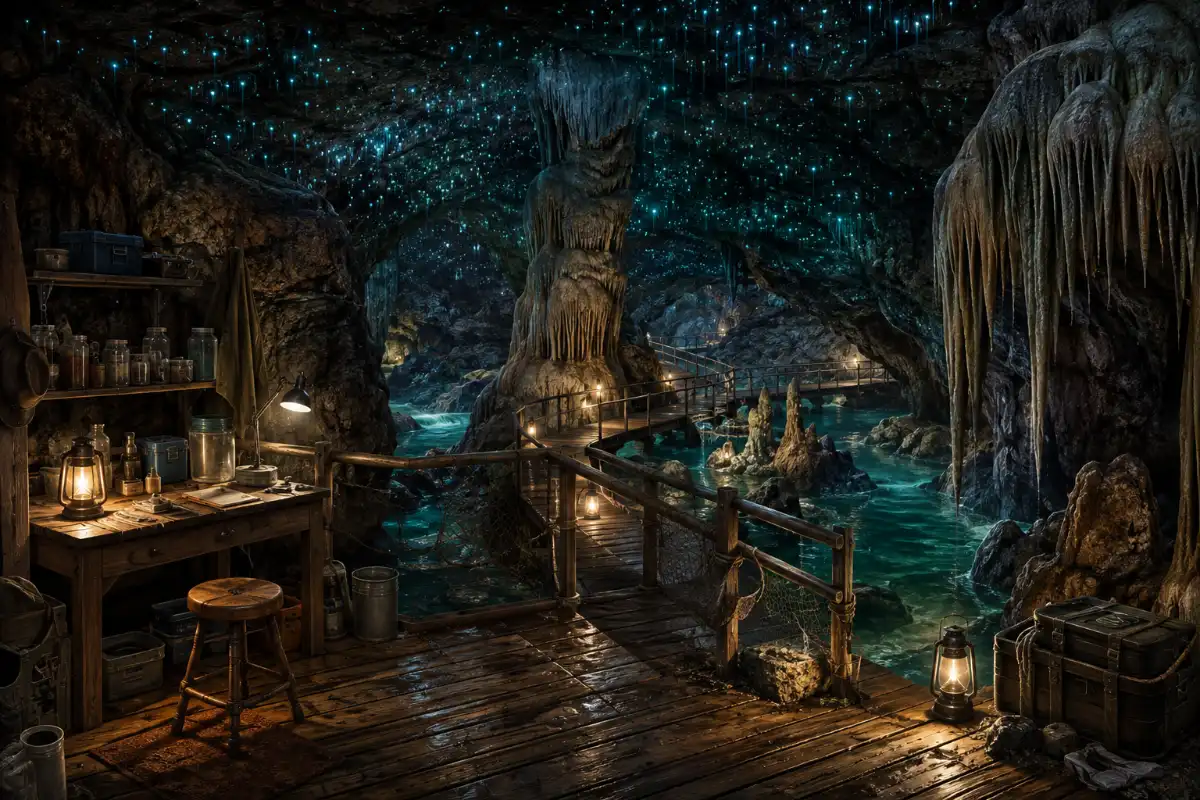 Glowworm Grotto Research Deck