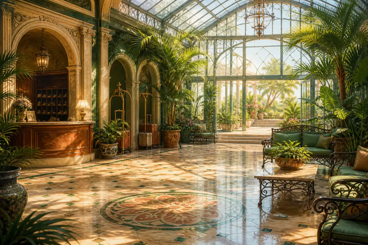 Grand Hotel Greenhouse Lobby