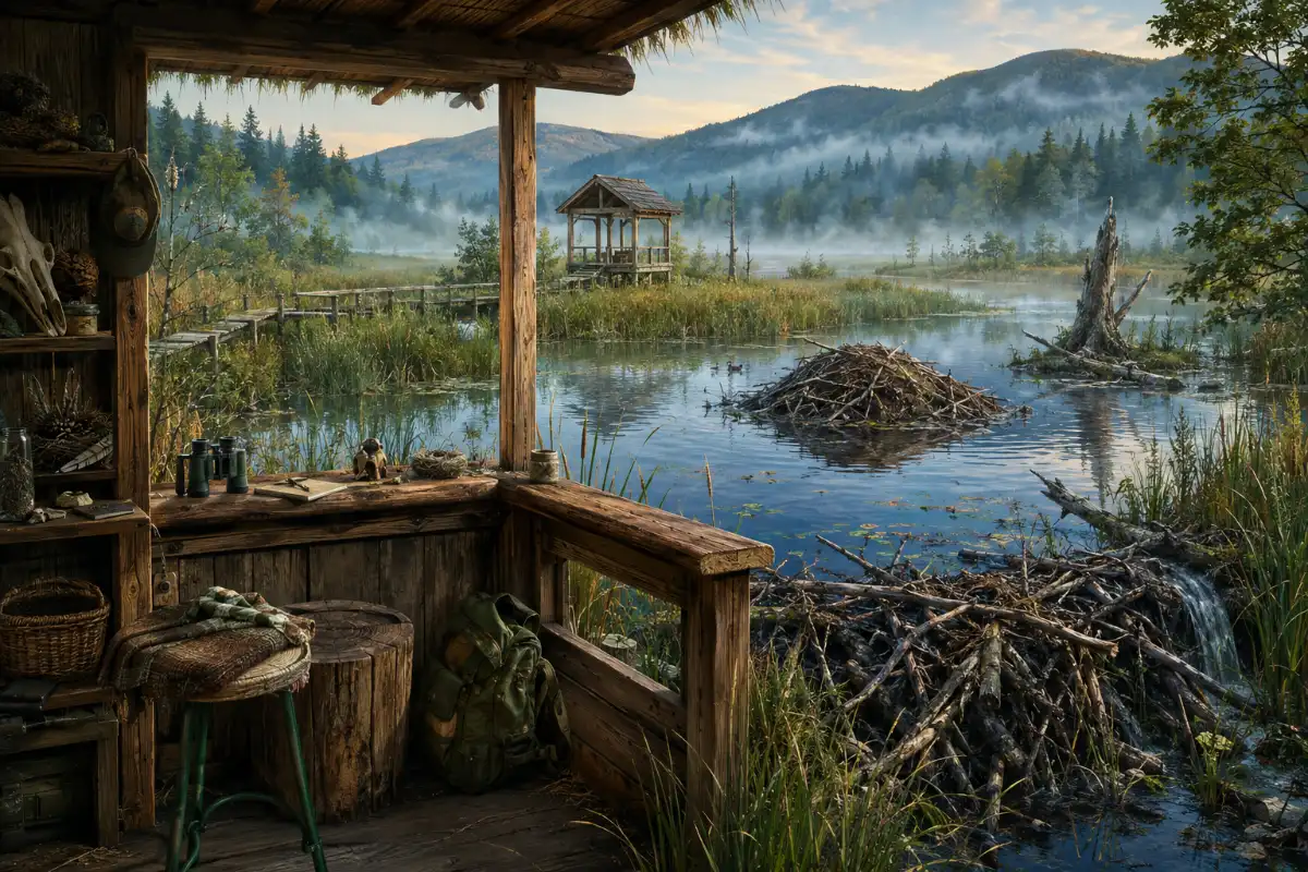 Highland Beaver Wetland Blind