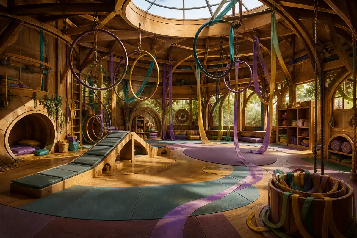 Indoor Hoop-and-Ribbon Workshop