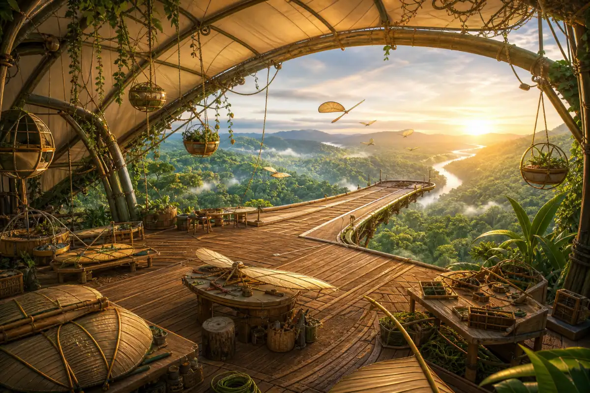 Jungle Seed-Glider Launch Base