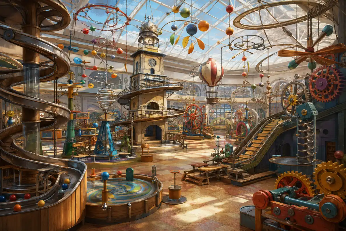 Kinetic Sculpture Play Hall