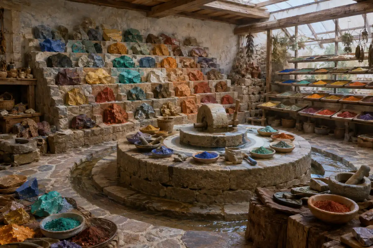 Mineral Pigment Art Laboratory