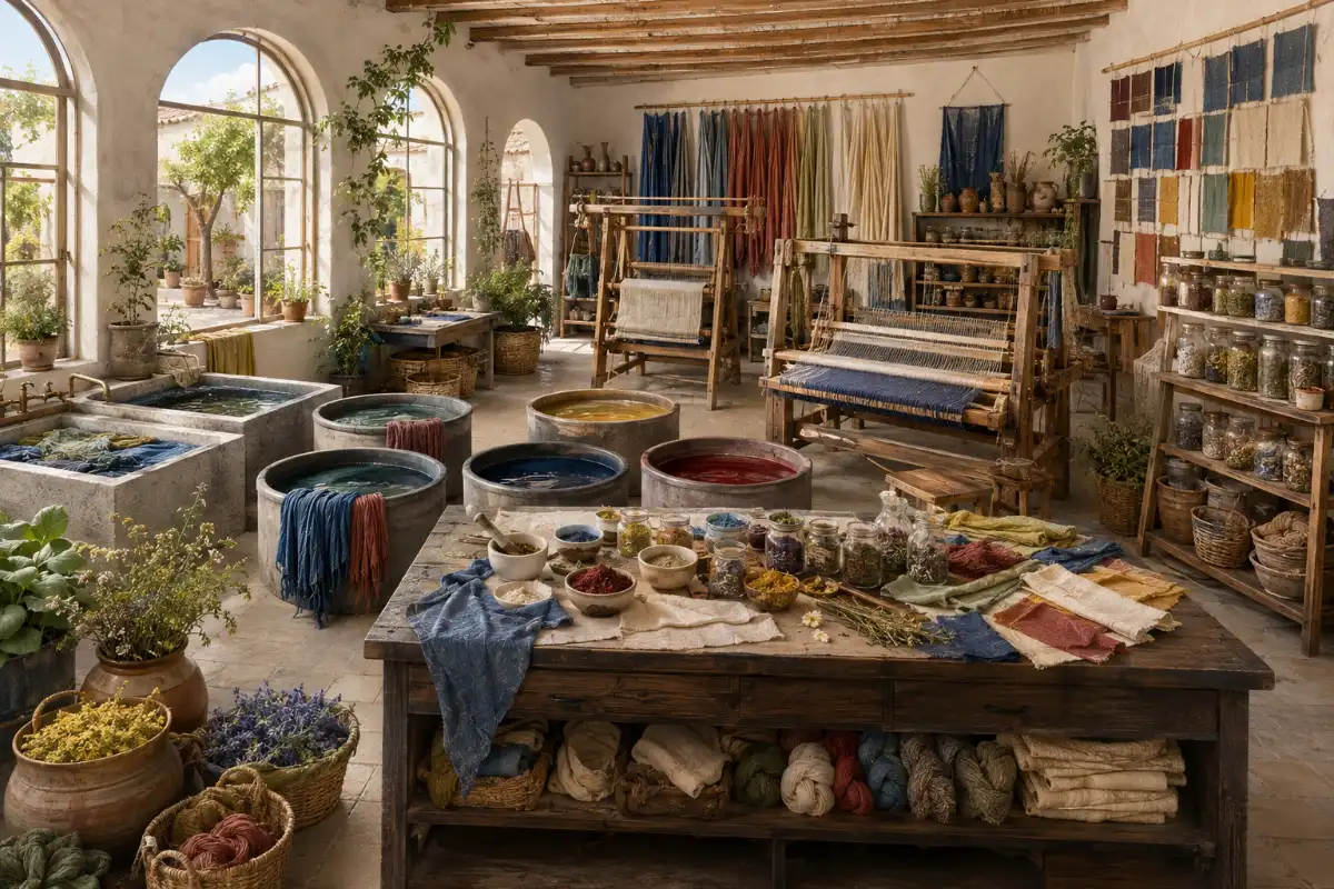 Natural Dye Textile Classroom