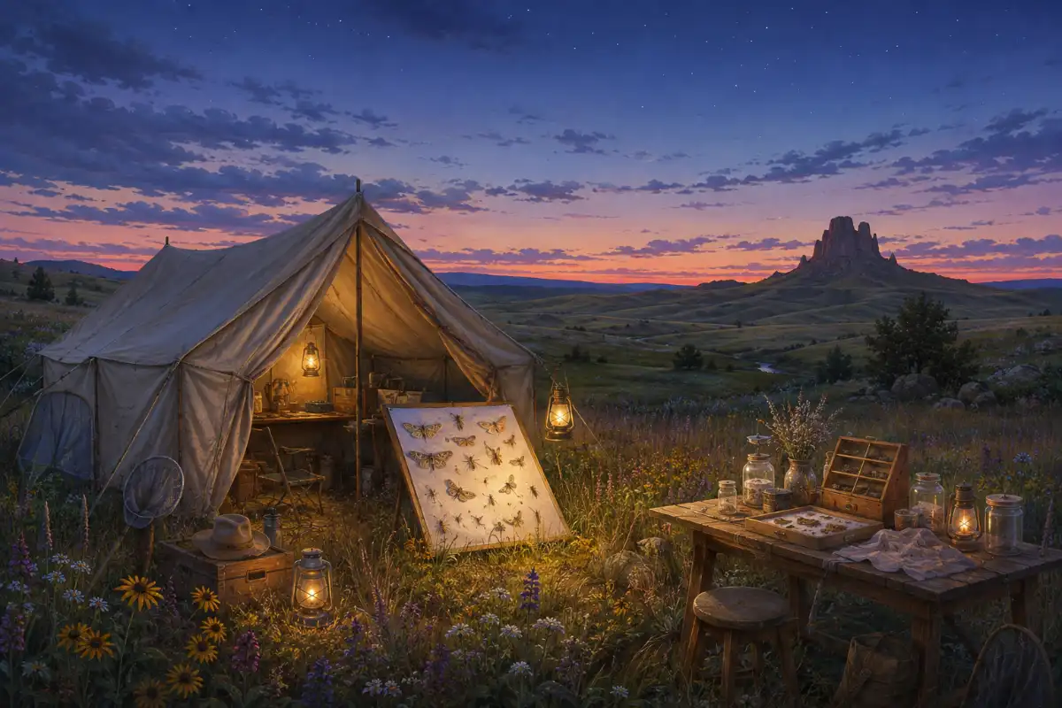 Prairie Moth Observation Tent