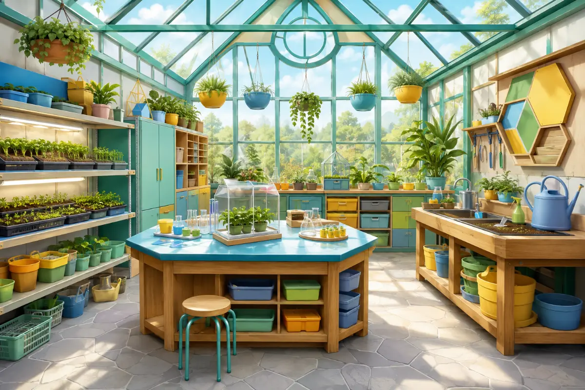 School Science Greenhouse