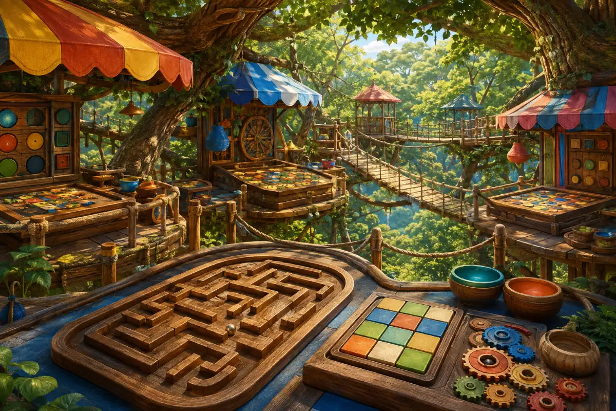 Treehouse Puzzle Arcade