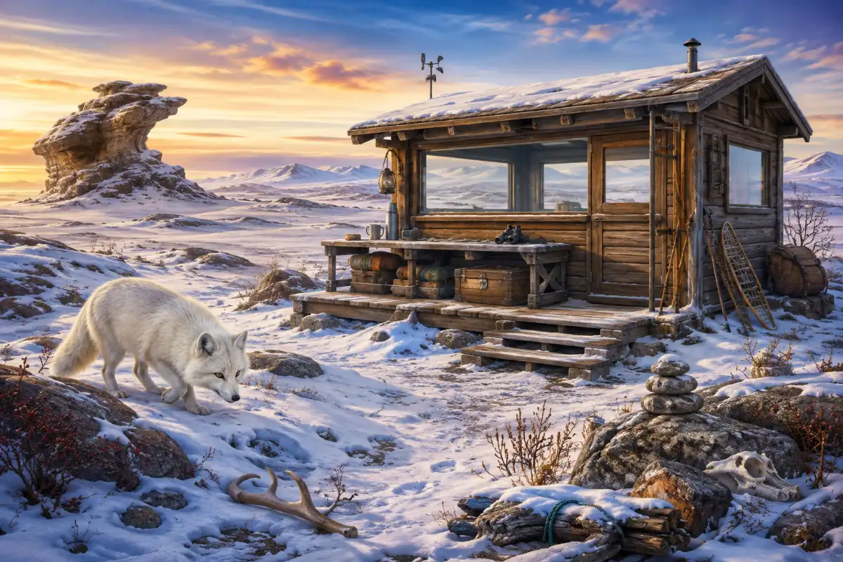 Tundra Fox Tracking Shelter