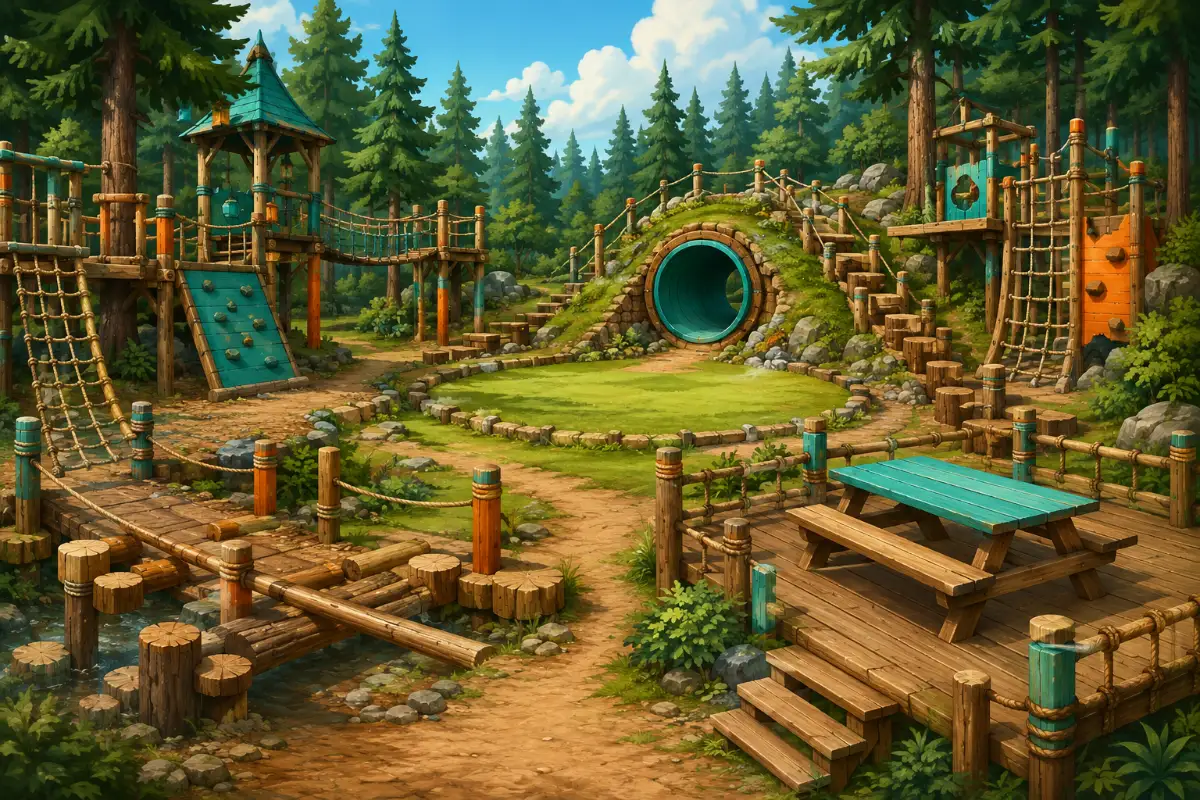 Woodland Obstacle Park