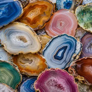 Agate Stone Slices