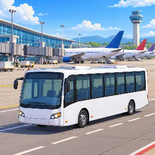 Airport Shuttle Bus