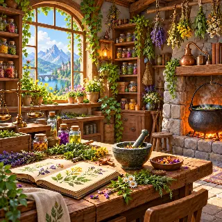 Alchemist Herb Workshop