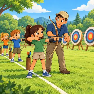 Archery Field Practice
