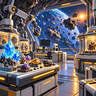 Asteroid Mineral Lab
