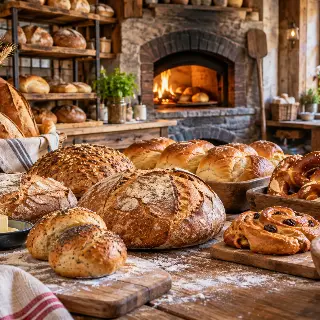 Bakery Bread Display