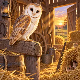 Barn Owl Country Barn