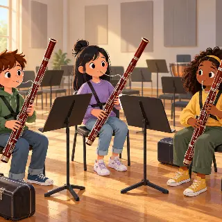 Bassoon Orchestra Practice