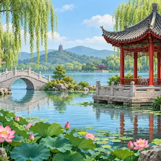 Beijing Lakeside Pavilion