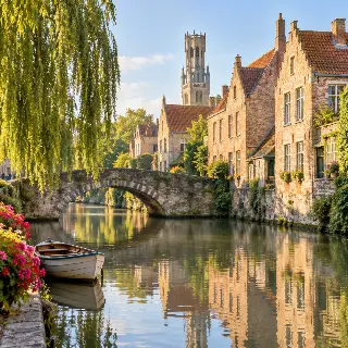 Bruges Canal Bridge