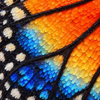 Butterfly Wing Scales