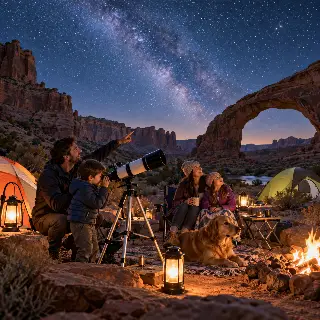Canyon Stargazing Camp