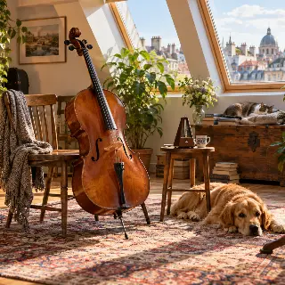 Cello Practice Attic