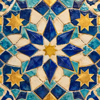 Ceramic Mosaic Stars