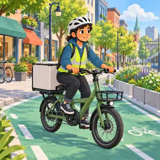 City Bicycle Courier