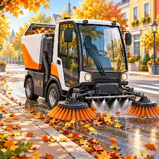 City Street Sweeper