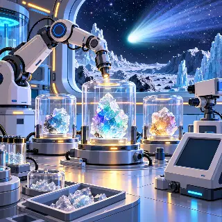 Comet Ice Sample Lab
