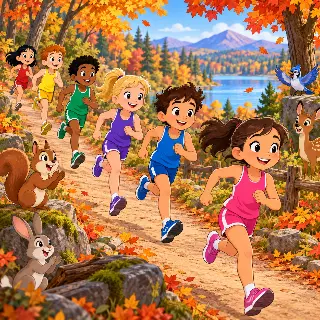 Cross Country Running Trail