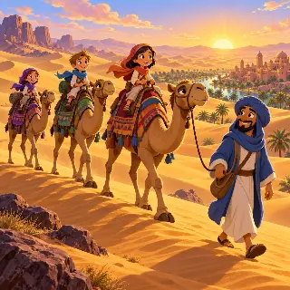Desert Camel Trek