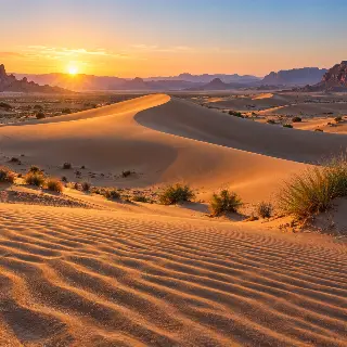 Desert Dune Sunrise