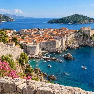 Dubrovnik Seaside Walls