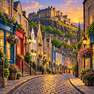 Edinburgh Castle Street