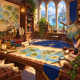 Enchanted Map Room