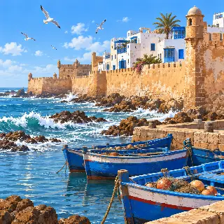 Essaouira Seaside Walls