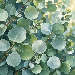 Eucalyptus Leaf Layers