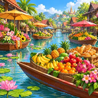 Floating Breakfast Market