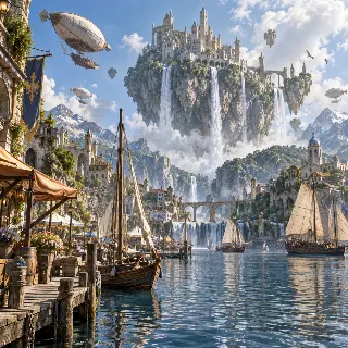 Floating Castle Harbor
