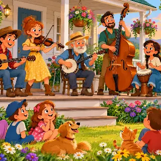 Folk Music Porch