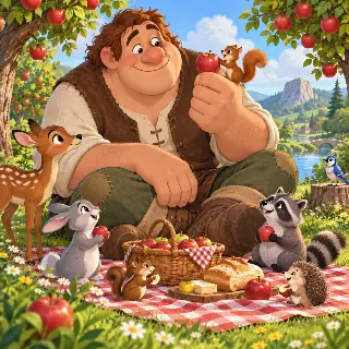 Friendly Giant Orchard Picnic