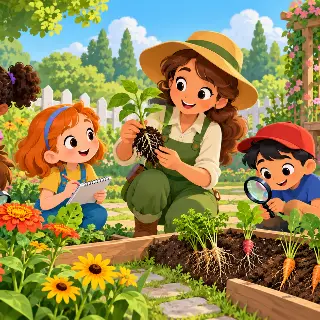 Garden Botany Class